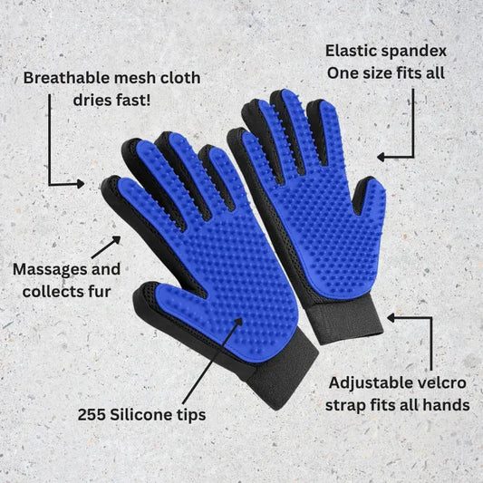 AnimalHaus™ Groomie Gloves