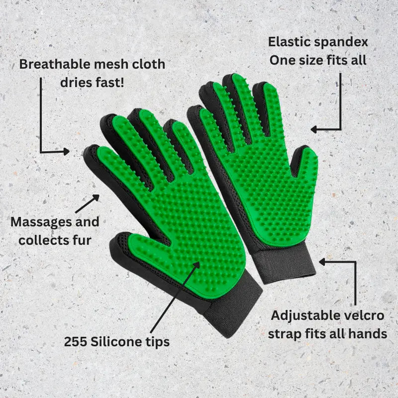 AnimalHaus™ Groomie Gloves