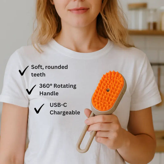 AnimalHaus™ SteamCare Pet Brush